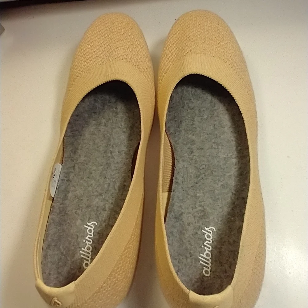 Allbirds Tree Breezers Knit Comfort Ballet Flats Slip On Shoes Women's sz 10.
